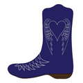 Blue Cowboy Boot-Shaped Mint Tin w/ Logo Drop (74 Mints)